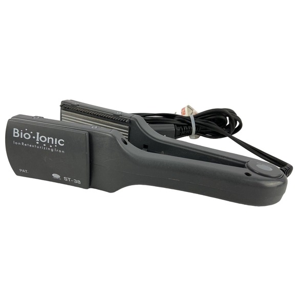 Bio-Ionic Professional Hair Care Ion Retexturizing Iron ST-38 Tested Works‎ 40W - Picture 1 of 6